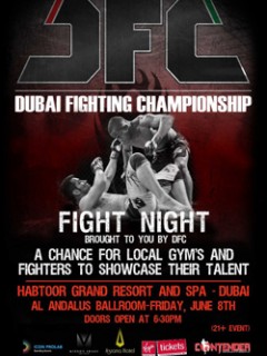 DFC 'Fight Night' (MMA/Cage Fighting Event)