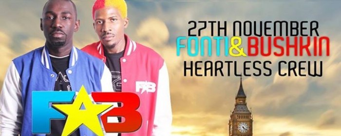 DJ&MC DUO F.A.B | FONTI & BUSHKIN | UK Music Industry Pioneers from The HEARTLESS CREW Ft DJ Badir