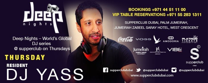 DJ Yass LIVE at supperclub