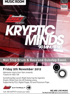 DUBSTEP & DNB. Something Big Dubai Presents :KRYPTIC MINDS (90 Minute Set) DUBSTEP & DNB. Something Big Dubai Presents :KRYPTIC MINDS (90 Minute Set)