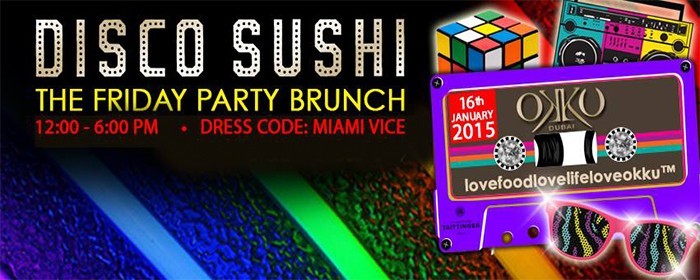 Disco Sushi Brunch