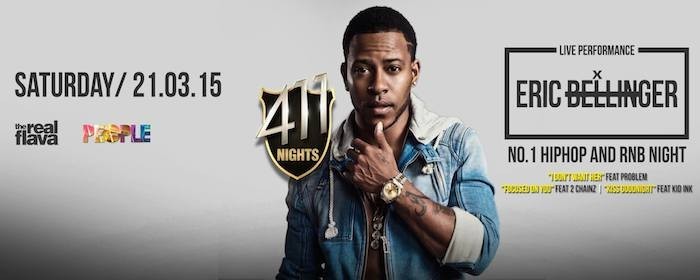 ERIC BELLINGER LIVE @ 411NIGHTS (MAR 21)
