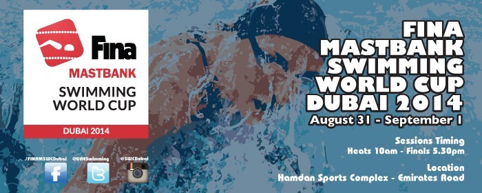 FINA/Mastbank Swimming World Cup 2014 - Dubai (Day 1- Finals)