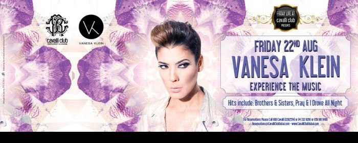 FRIDAY LIVE WITH VANESA KLEIN - AUGUST 22ND
