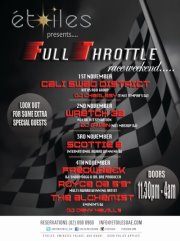 FULL THROTTLE RACE WEEKEND@ ETOILES