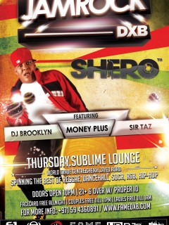 F.A.M.E. Presents Dj Shero At Jamrock
