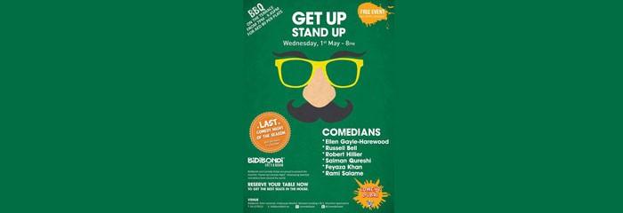 Final Stand-Up Comedy night of the season!