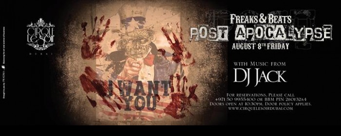 Freaks and Beats - Post Apocalypse Edition - August 8th