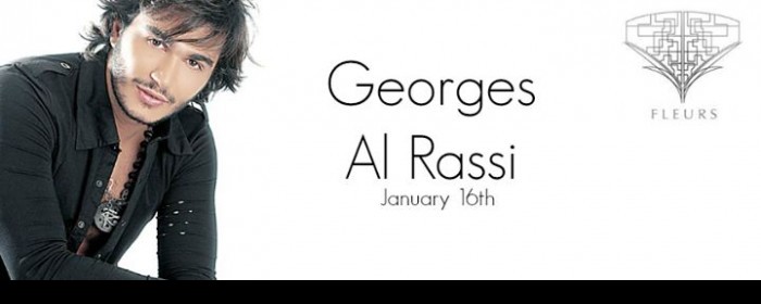 Georges Al Rassi @ Fleurs Dubai on January 16th