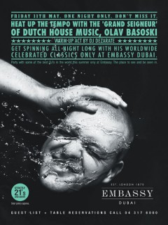 Get spinning with the ‘Grand Seigneur’ of Dutch house music, OLAV BASOSKI. Get spinning with the ‘Grand Seigneur’ of Dutch house music, OLAV BASOSKI.
