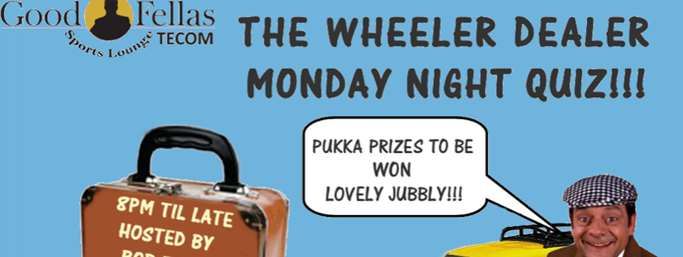 Goodfellas Monday Quiz! Goodfellas Monday Quiz!