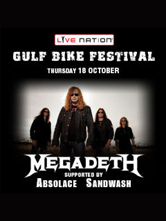 Gulf Bike Festival with MEGADETH