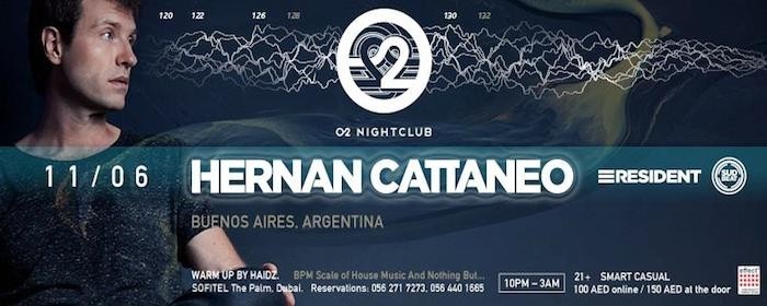 HERNAN CATTANEO LIVE AT O2 NIGHTCLUB HERNAN CATTANEO LIVE AT O2 NIGHTCLUB