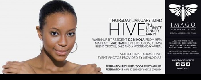 HIVE (Thursday, 23.01 | JAE FRANKLIN (Houston / TX) featuring Saxophonist ADAM LONG