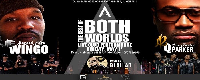 JAGGED EDGE (Wingo) & 112 (Q Parker) LIVE @ A Club