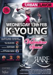 K-YOUNG LIVE @ RARE CLUB February,13th