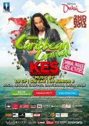 KES LIVE IN DUBAI NOV 2ND AT THE DUBAI CARIBBEAN CARNIVAL