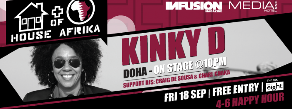 Kinky D (Doha) at HOUSEofAFRIKA Kinky D (Doha) at HOUSEofAFRIKA