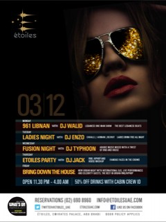 LADIES NIGHT @ ETOILES