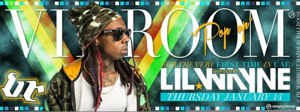 LIL WAYNE at VIP ROOM DUBAI 'POP UP' LIL WAYNE at VIP ROOM DUBAI 'POP UP'