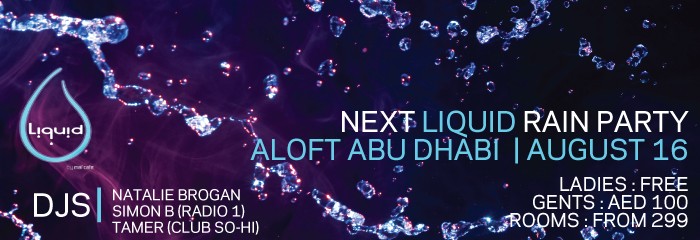 LIQUID Rain Pool Party| August 16