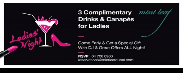 Ladies' Night at Mint Leaf Ladies' Night at Mint Leaf