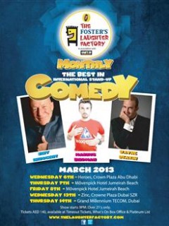Laughter Factory 6th March