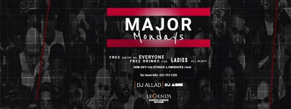 ★★★ MAJOR MONDAYS ★★★