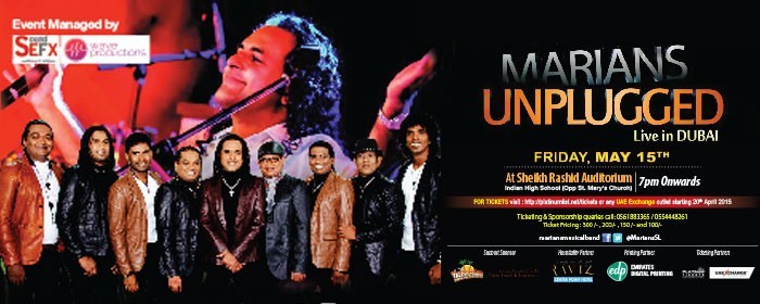 MARIANS Unplugged Live in Dubai MARIANS Unplugged Live in Dubai