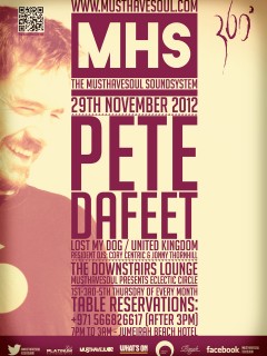 MHS Soundsystem 3rd Birthday (pt3) with PETE DAFEET (Lost My Dogm UK)