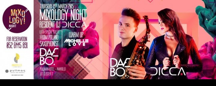 MIXOLOGY NIGHT -AMARILLO / PULLMAN JLT - 19th of MARCH