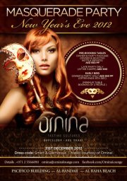 Masquerade Party - NEW YEAR`S EVE 2012! Masquerade Party - NEW YEAR`S EVE 2012!
