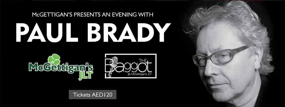 McGettigan’s Presents an Evening with Paul Brady
