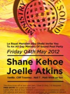 Ministry of Sound | The Pool Party!!! | Fri 4th May |1pm - 3am