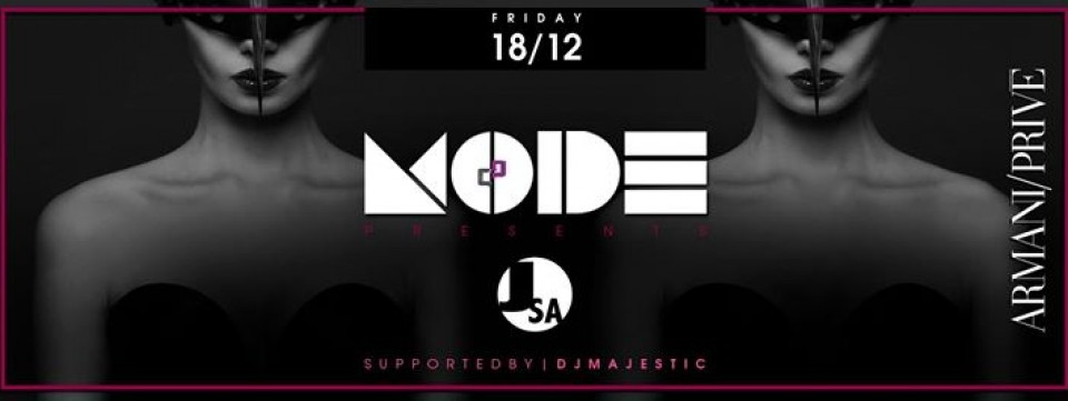 Mode Friday @ Armani featuring Dj Jsa