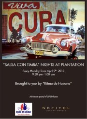 Monday weekly Salsa party @ Plantation Monday weekly Salsa party @ Plantation