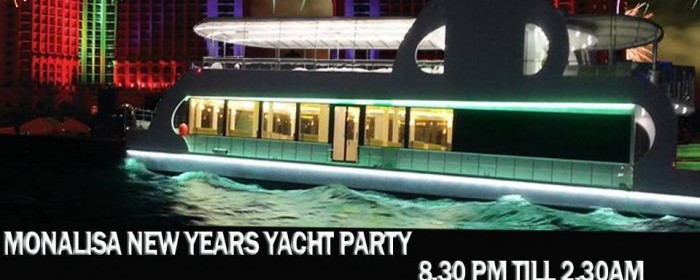 SOLD OUT NEW YEARS EVE MONALISA YACHT PARTY