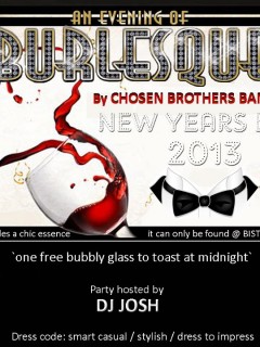 NEW YEAR 2013 PARTY @ BISTRO AMIGOS CLUB!