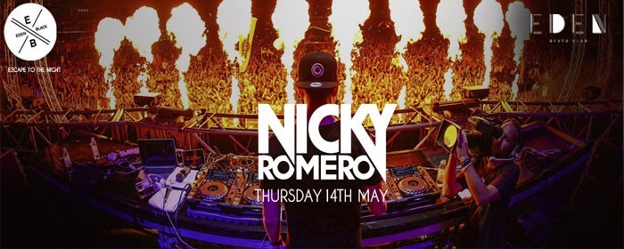 NICKY ROMERO at EDEN Beach Club NICKY ROMERO at EDEN Beach Club