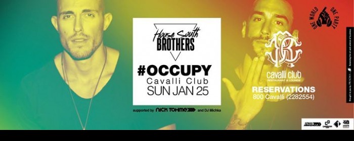 OCCUPY FEATURING HOUSE SOUTH BROTHERS