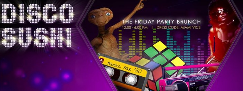 OKKU Dubai 'Disco Sushi Brunch' OKKU Dubai 'Disco Sushi Brunch'