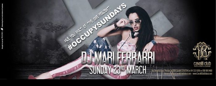 Occupy Sundays with DJ Mari Ferrari Occupy Sundays with DJ Mari Ferrari