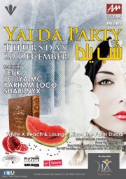 Official YALDA Party at White X Beach, Rixos Hotel, The Palm
