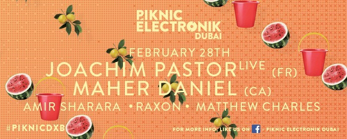 PIKNIC ÉLECTRONIK DUBAI PIKNIC ÉLECTRONIK DUBAI