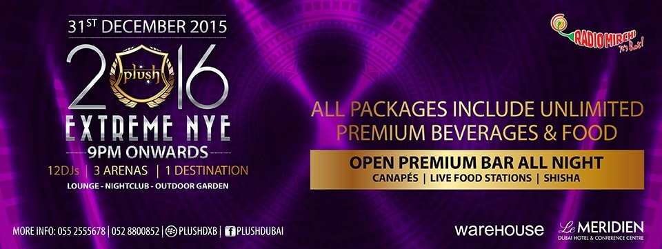 PLUSH EXTREME NYE2016 PLUSH EXTREME NYE2016