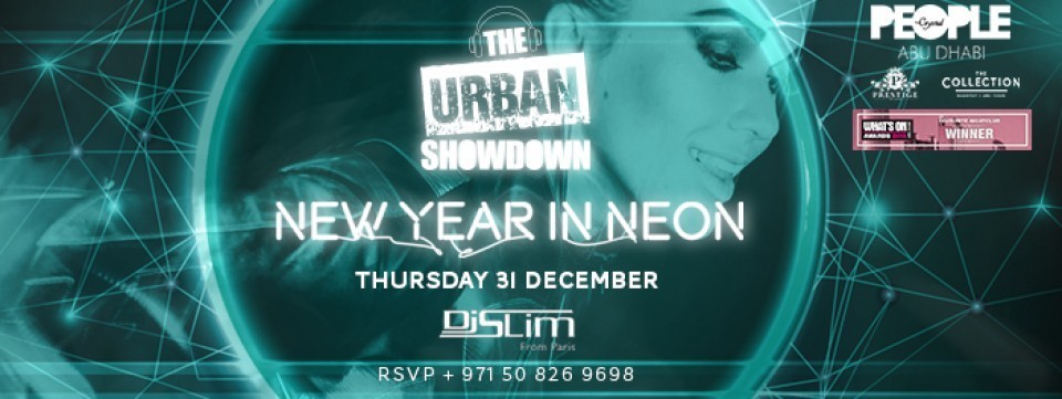 People By Crystal Abu Dhabi New Year in NEON