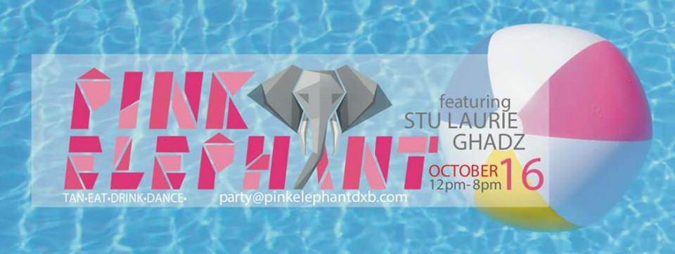 Pink Elephant Pool Party - Free Entrance
