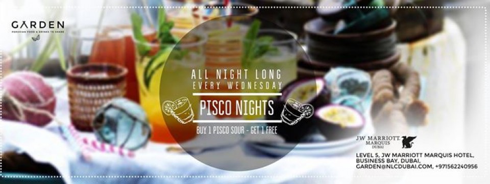 Pisco Nights I Buy 1 - Get 1 Free Pisco Nights I Buy 1 - Get 1 Free