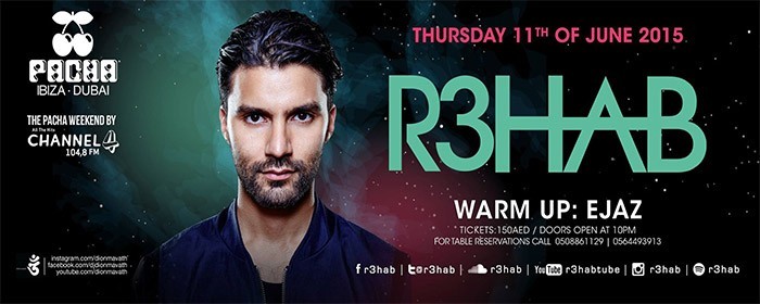 R3HAB AT PACHA DUBAI : The Closing Parties Part 1 R3HAB AT PACHA DUBAI : The Closing Parties Part 1