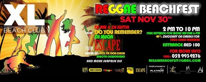 REGGAE BEACHFEST REGGAE BEACHFEST